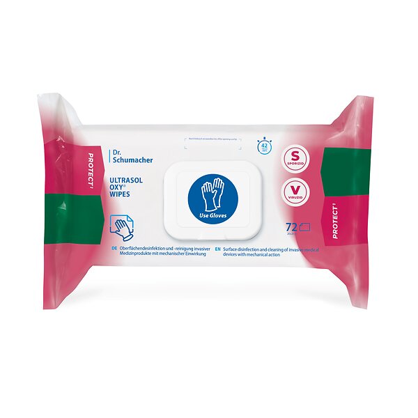 ULTRASOL OXY® WIPES 72 Tücher (Packung)
