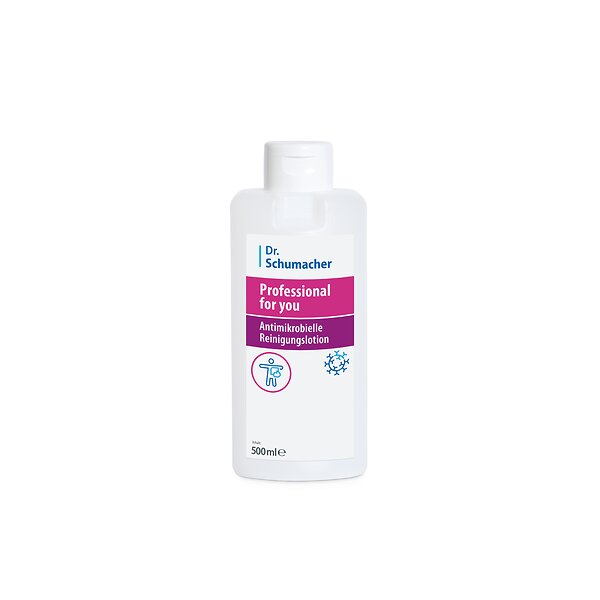 Professional for you Antimikrobielle Reinigungslotion 500 ml (Spenderflasche)