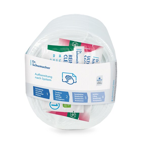 DESCO WIPES 3 x 70 Tücher (Tücherrolle)