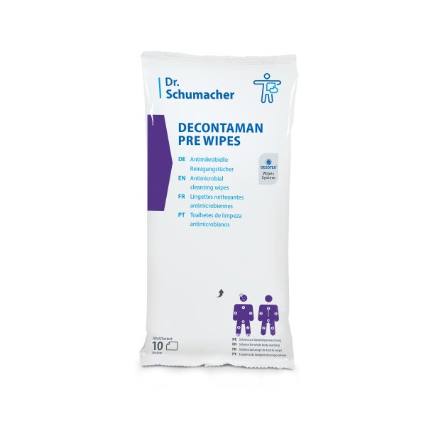 DECONTAMAN PRE WIPES